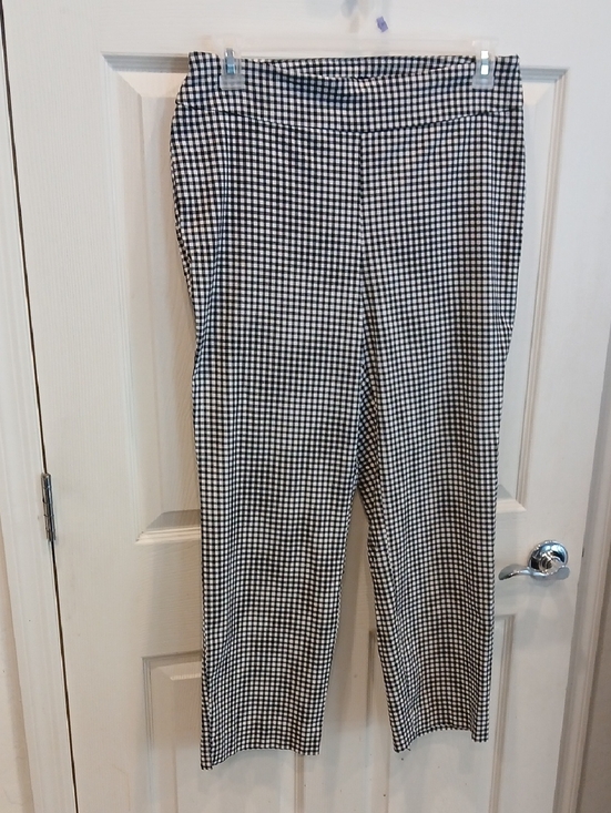 Counterparts Pants - Counterparts Black and White Gingham Top